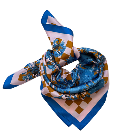 (A) Carré mini - Agabantus Blau